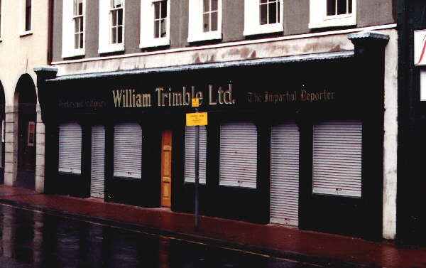 photograph of the street front of an urban building