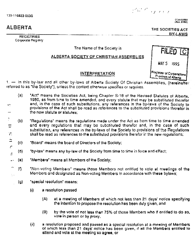 scanned document