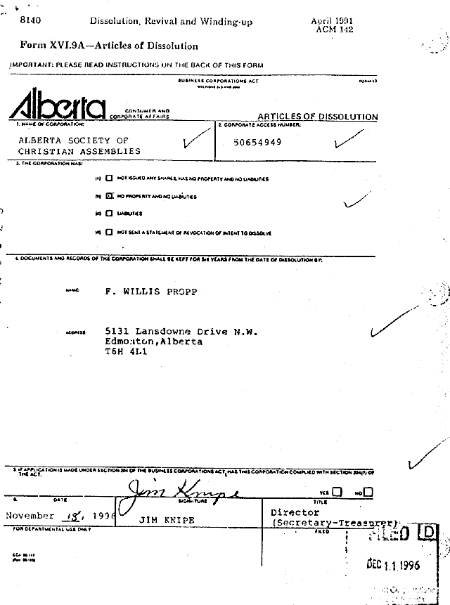 scanned document